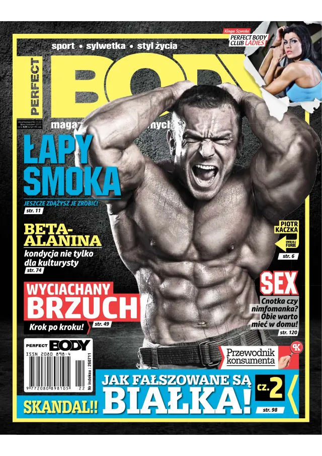 Okładka czasopisma Perfect Body nr 22