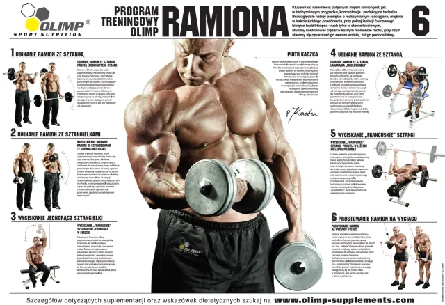 Plakat treningowy Olimp