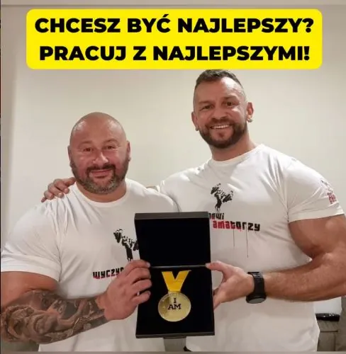 Piotr Kaczka z Pawłem Liszczem
